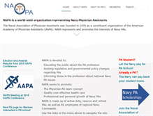 Tablet Screenshot of navypa.com